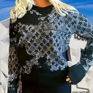 Louis Vuitton Jacquard Wool pullover